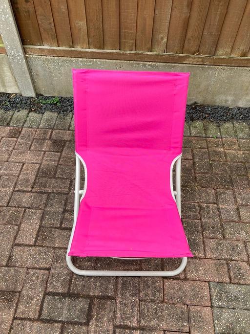 Buy & Sell Essex Thurrock - Essex - Photos for 2️⃣ Unused Deckchairs - IKEA - Pink