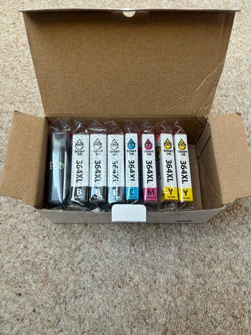 Buy & Sell South West London Southfields - South West London - Photos for 8 Ink Cartridges for HP 364xl