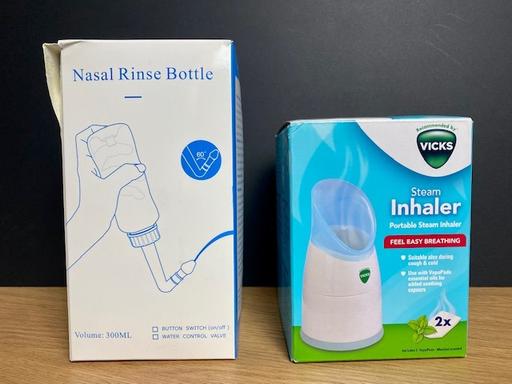 Buy & Sell West Midlands Wolverhampton - Photos for Nasal Rinse Bottle & Vicks Steam Inhaler