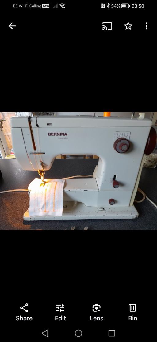 Buy & Sell Staffordshire Lichfield - Photos for bernina 807 sewing machine