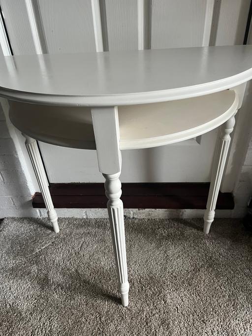 Buy & Sell West Midlands Walsall - Photos for Up cycle cream console table