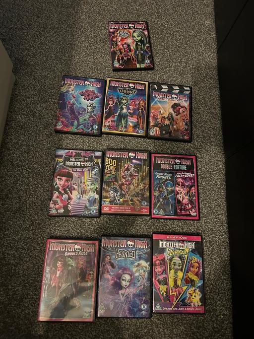 Buy & Sell South West London Sutton - Photos for 10 monster high dvd