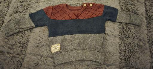 Buy & Sell West Yorkshire Kirklees - Photos for Red, Blue and Grey Sweater - 0-3 months