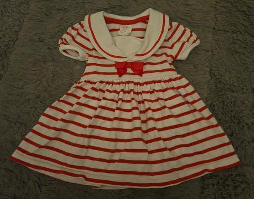 Buy & Sell West Yorkshire Kirklees - Photos for Red and White Sailer Dress Vest - 0-1 month