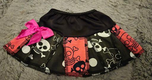 Buy & Sell West Yorkshire Kirklees - Photos for Handmade Skull Skirt - 0-3 months