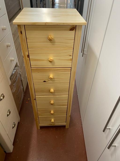 Buy & Sell West Midlands Coventry - Photos for Scandinavia 7 Drawer Tallboy - Pine