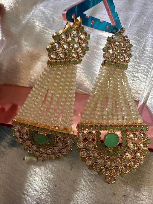 Buy & Sell Warwickshire Nuneaton and Bedworth - Photos for Mint green earrings