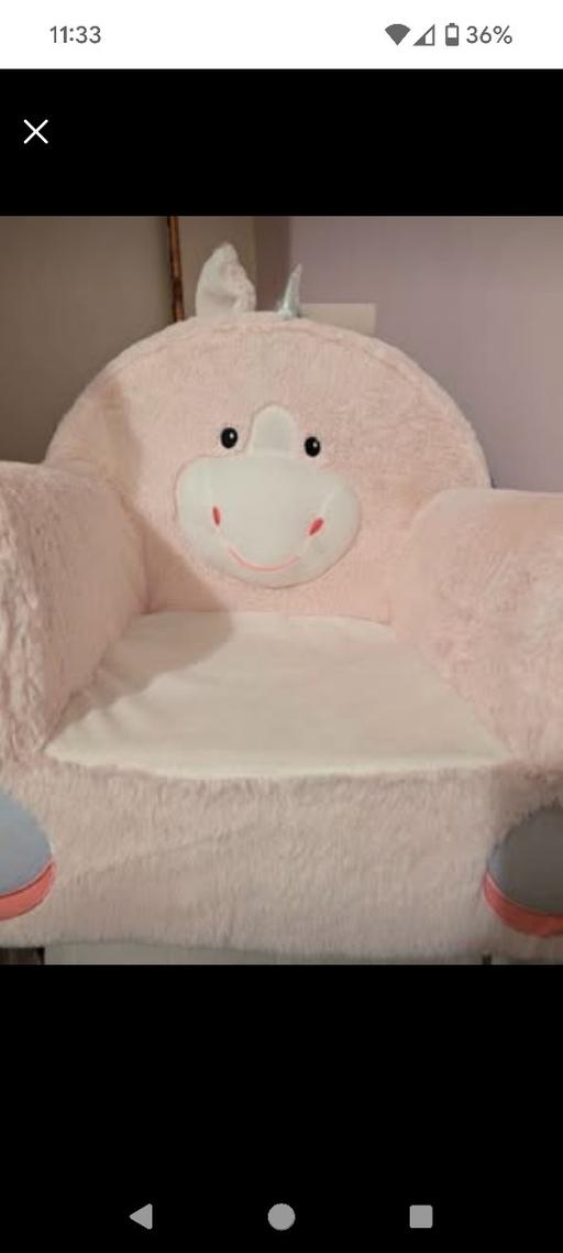 Buy & Sell West Midlands Birmingham - Photos for Unicorn chair little girl