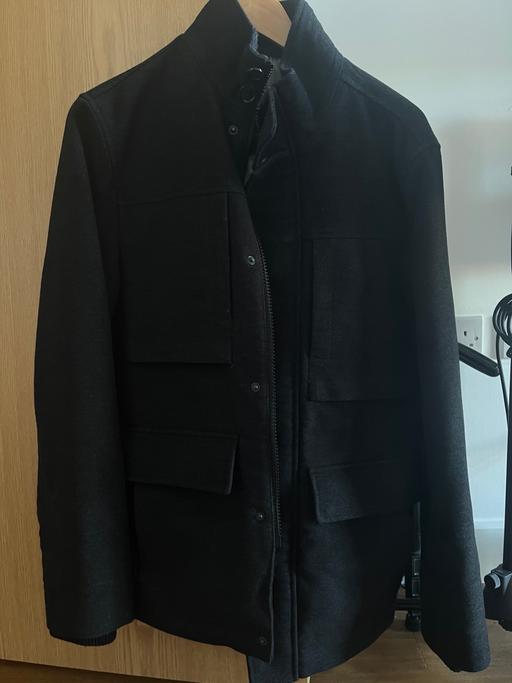 Buy & Sell South East London Rotherhithe - South East London - Photos for M&S Funnel Neck Moleskin Jacket