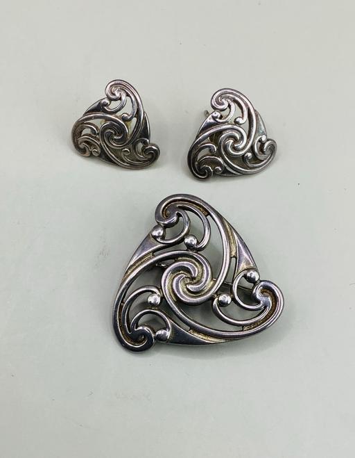 Buy & Sell Central London Cannon Street Station - Central London - Photos for Ola gorie 925 silver celtic brooch&earrings