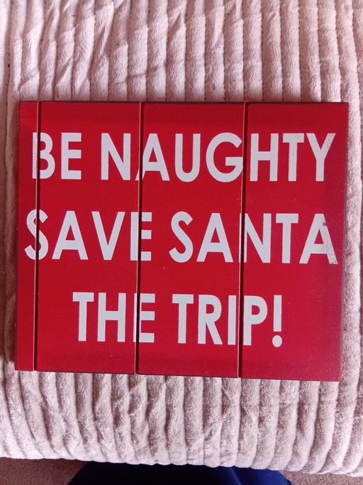 Buy & Sell West Midlands Solihull - Photos for Wooden Novelty Christmas Sign