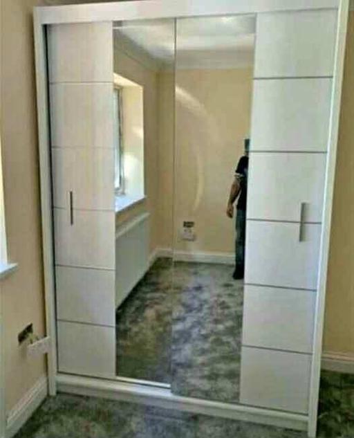 Buy & Sell Brent East Lane Business Park - Brent - Photos for Oslo Modern Mirror sliding door wardrobe
