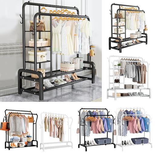 Buy & Sell Central London Millbank - Central London - Photos for Heavy Duty Double Rail Clothes Hanging Rack