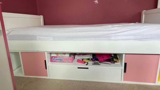 Buy & Sell West Yorkshire Leeds - Photos for Single bed & storage cabinet for underneath