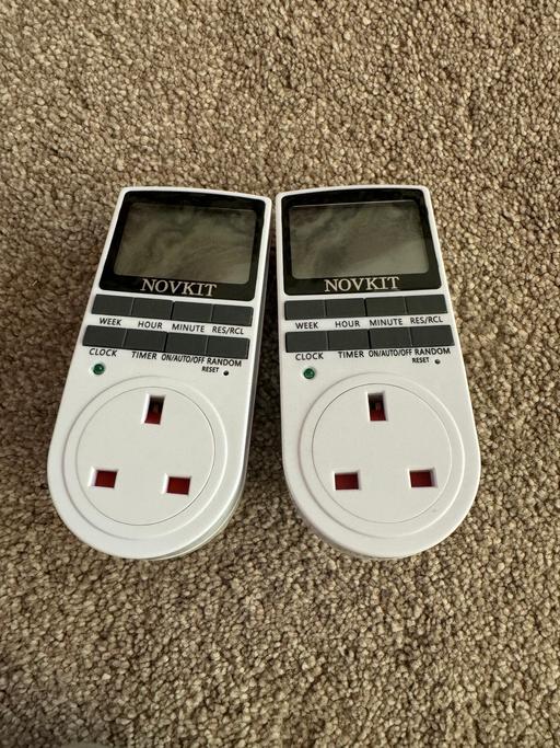 Buy & Sell South West London West Brompton - South West London - Photos for NOVKIT Digital Security Timer Plug Socket