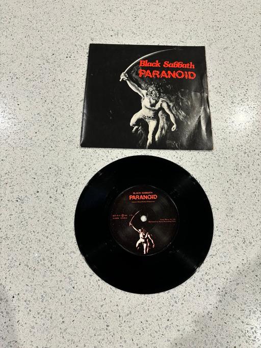 Buy & Sell Wiltshire Swindon - Photos for Black sabbath paranoid 7 inch vinyl