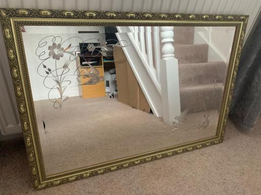 Buy & Sell Lancashire Fylde - Photos for Medium size etched milrror