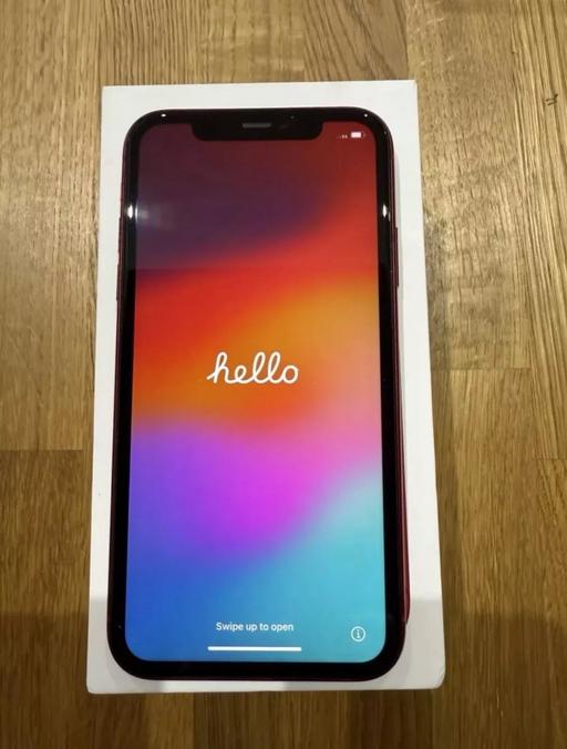 Buy & Sell West Midlands Dudley - Photos for iPhone 11 red 64gb unlocked like new