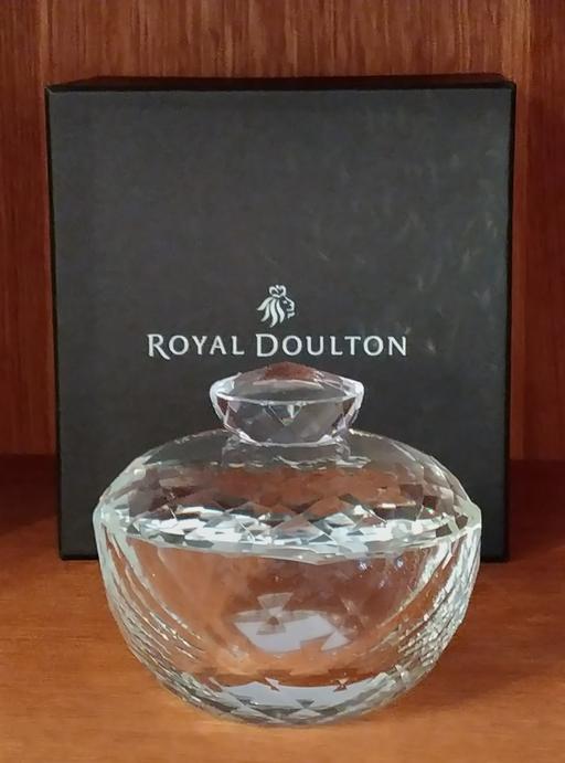 Buy & Sell Kent Dartford - Photos for Crystal Trinket Box - Royal Dalton