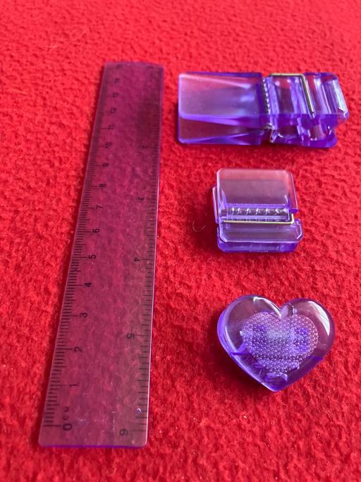 Buy & Sell West Midlands Sandwell - Photos for Purple ruler and paperclips x3