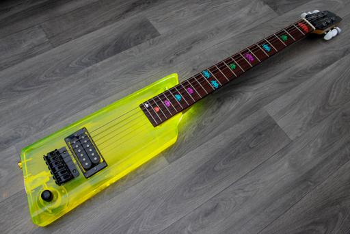 Buy & Sell West Midlands Wolverhampton - Photos for Wesley Yellow Perspex Guitar Reduced!