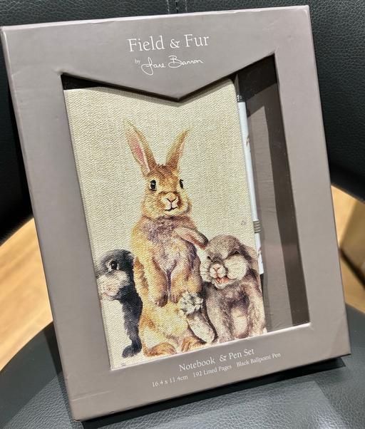 courses Nottinghamshire Ashfield - Photos for NEW Field & Fur Notebook & Pen Set - Rabbits