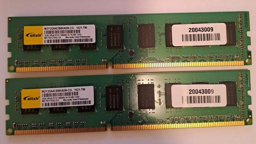 Buy & Sell West Midlands Dudley - Photos for Elixir DDR3 RAM x 2GB (2 strips)