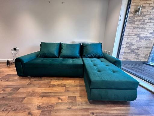 Buy & Sell Brent East Lane Business Park - Brent - Photos for 3 Seater Corner Sofa bed with Storage box