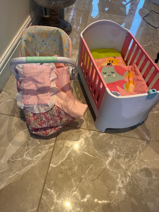 Buy & Sell West Midlands Dudley - Photos for Baby born crib and carry chair