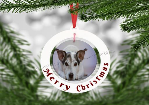 Buy & Sell Lincolnshire North Lincolnshire - Photos for Personalised Merry Christmas Pet Photo Bauble