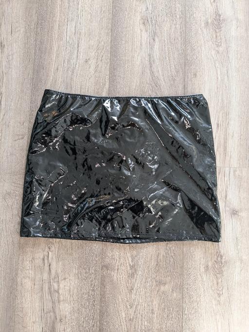 Buy & Sell Merseyside Wirral - Photos for Mini skirt size 10 shiny pvc