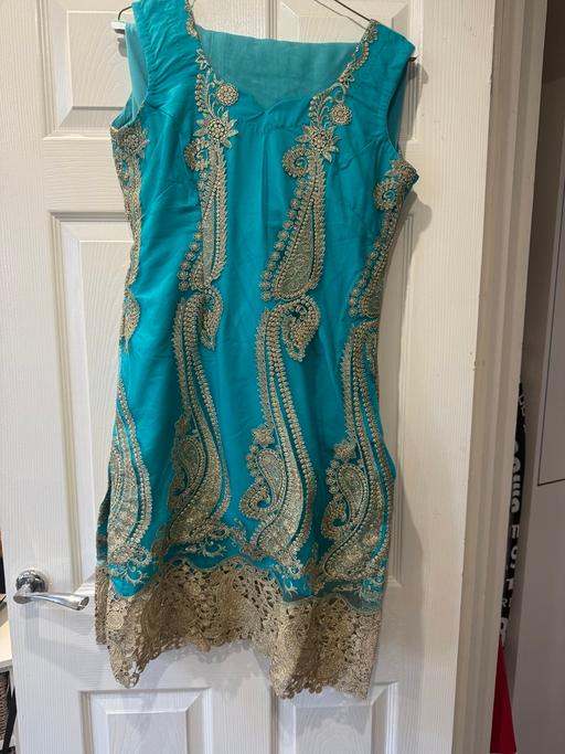 Buy & Sell West Midlands Wolverhampton - Photos for Turquoise salwar suit