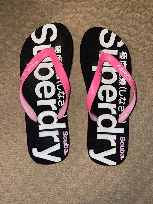 Buy & Sell East London East Ham - East London - Photos for Suoerdry flip flops embossed size Uk 5:5