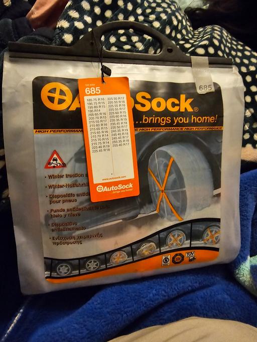 Buy & Sell West Midlands Walsall - Photos for AutoSock 685 Textile Snow socks