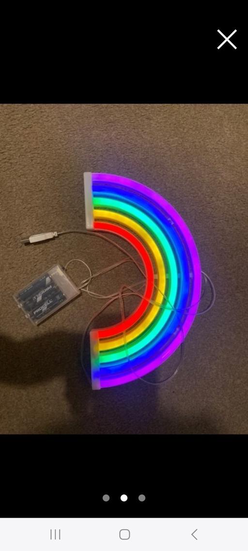 Buy & Sell East London Havering - Photos for Rainbow light powered by USB or battery