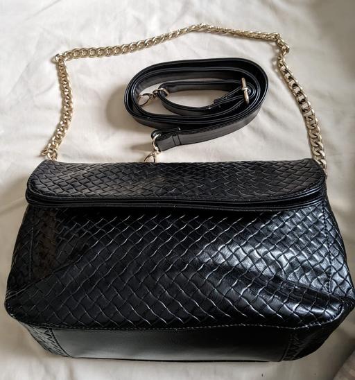 Buy & Sell East London Cann Hall - East London - Photos for Medium Black Faux Leather Shoulder Handbag