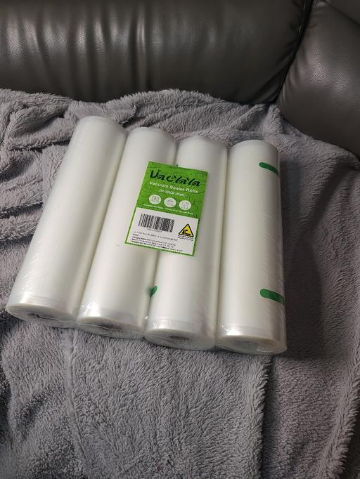 Buy & Sell Greater Manchester Rochdale - Photos for 4Pack 28x1500cm Food Vacuum Sealer Bags Rolls