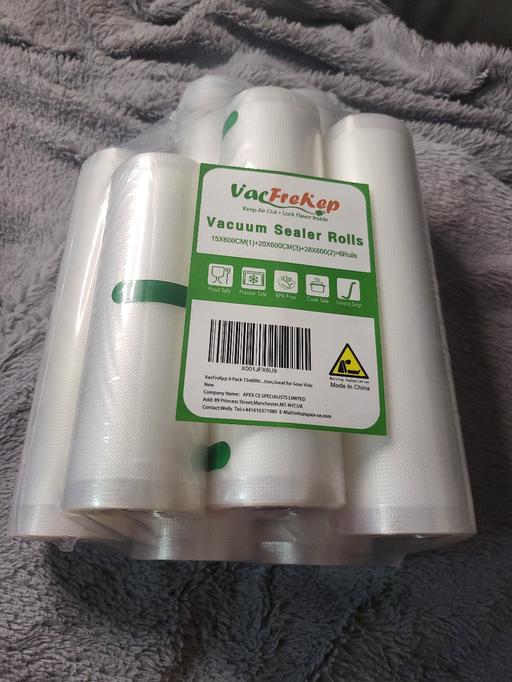 Buy & Sell Greater Manchester Rochdale - Photos for Food Vacuum sealer bags. 6 pack variety 15 x