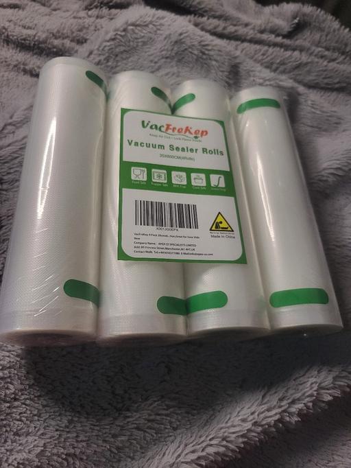 Buy & Sell Greater Manchester Rochdale - Photos for Food Vacuum sealer bags. 20x600cm ) 4 rolls)