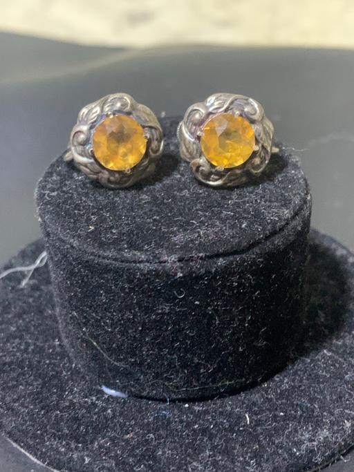 Buy & Sell North London Enfield - Photos for Old vintage citrine silver earrings