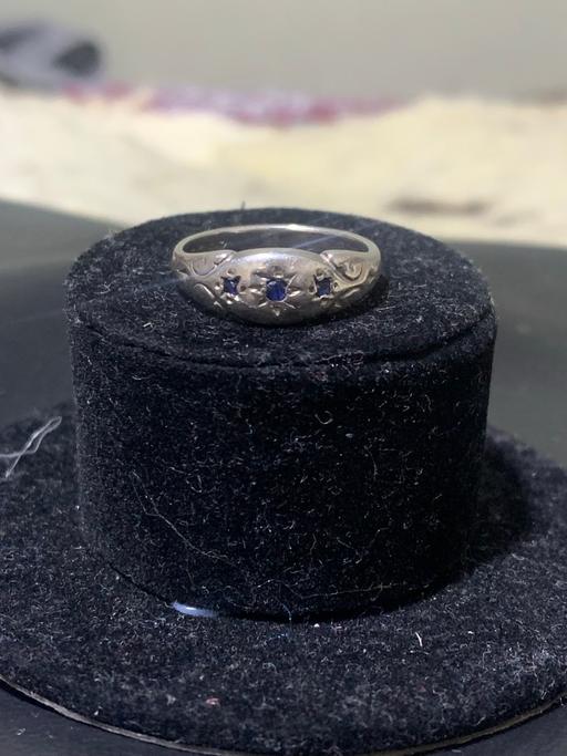 Buy & Sell North London Enfield - Photos for Sapphire vintage silver ring