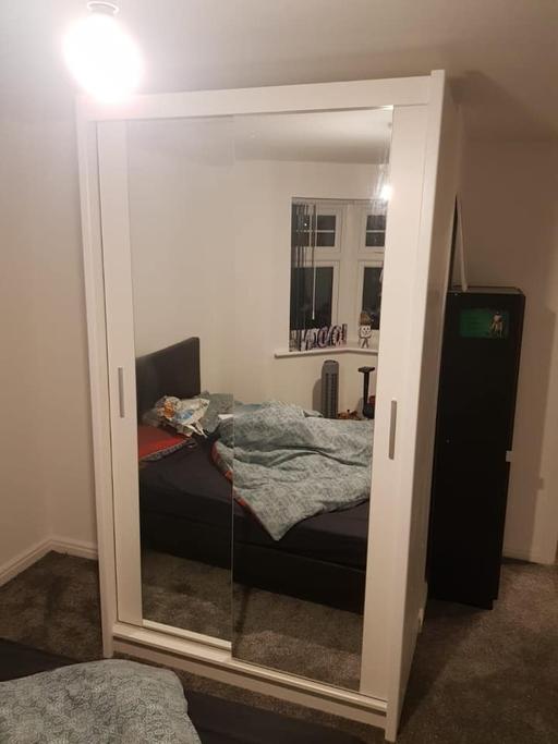 Buy & Sell Brent East Lane Business Park - Brent - Photos for 2 Door Milan Sliding Mirror door wardrobe