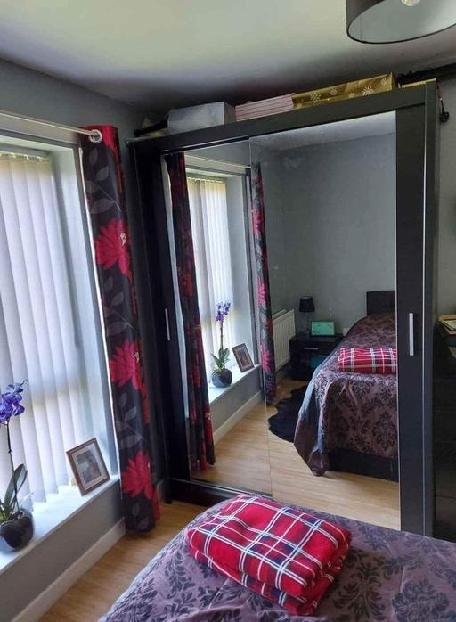 Buy & Sell Brent East Lane Business Park - Brent - Photos for 2 Door Milan150cm Sliding Mirror door wardrob