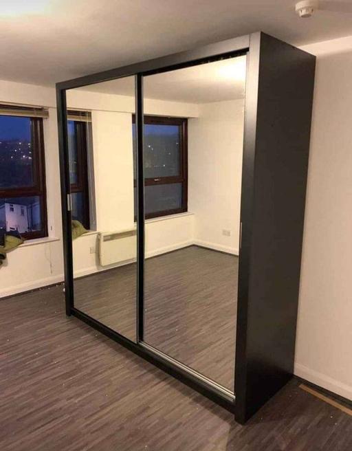Buy & Sell Brent East Lane Business Park - Brent - Photos for 2 Door Milan180cm Sliding Mirror door wardrob