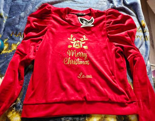 Buy & Sell Bedfordshire Bedford - Photos for la mu Christmas velvet blouse