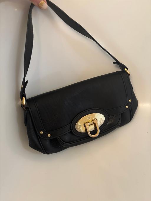 Buy & Sell West Midlands Sandwell - Photos for Black genuine leather Mulberry handbag