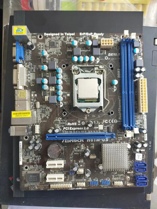 Buy & Sell Kent Medway - Kent - Photos for AS ROCK H61M-DG3 M/B i3-2120 3.30GHz LGA1155