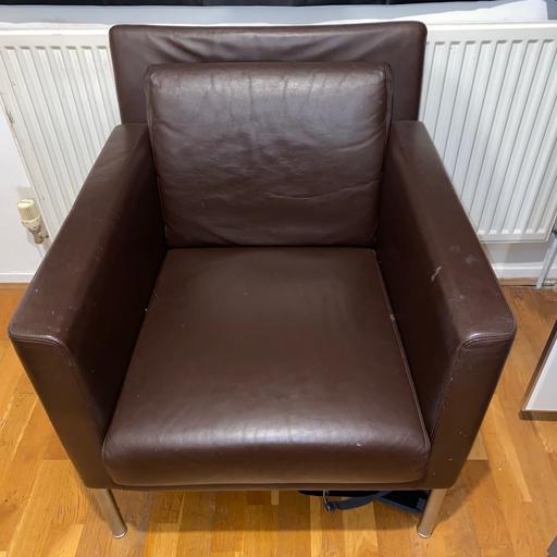 Buy & Sell Ealing Greenford - UB5 - Photos for Brown Parker Knoll Leather Armchairs