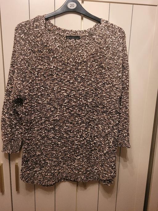 Buy & Sell South Yorkshire Sheffield - Photos for David Emanuel sparkly jumper