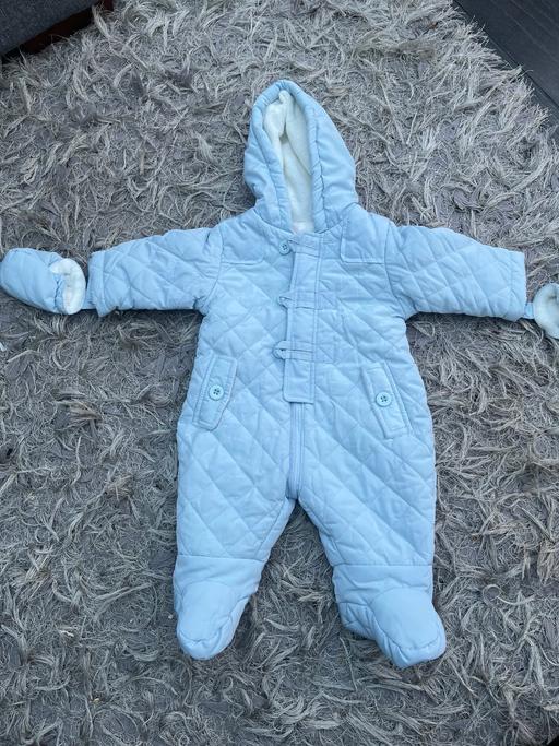 Buy & Sell West Midlands Solihull - Photos for Snowsuit baby blue water proof 0-3 months